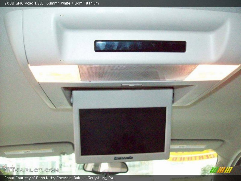 Summit White / Light Titanium 2008 GMC Acadia SLE