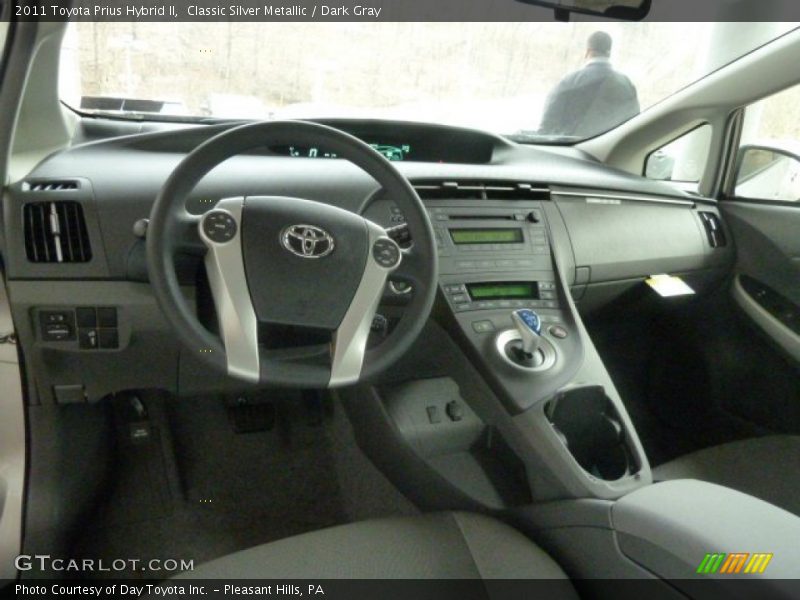 Classic Silver Metallic / Dark Gray 2011 Toyota Prius Hybrid II