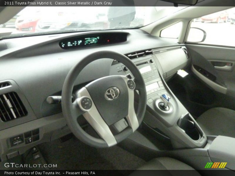 Classic Silver Metallic / Dark Gray 2011 Toyota Prius Hybrid II