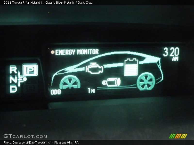 Classic Silver Metallic / Dark Gray 2011 Toyota Prius Hybrid II