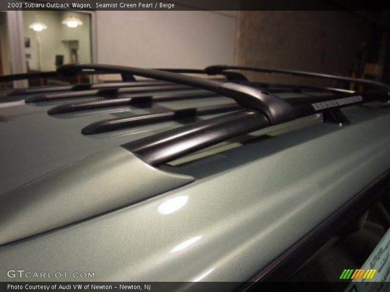 Seamist Green Pearl / Beige 2003 Subaru Outback Wagon
