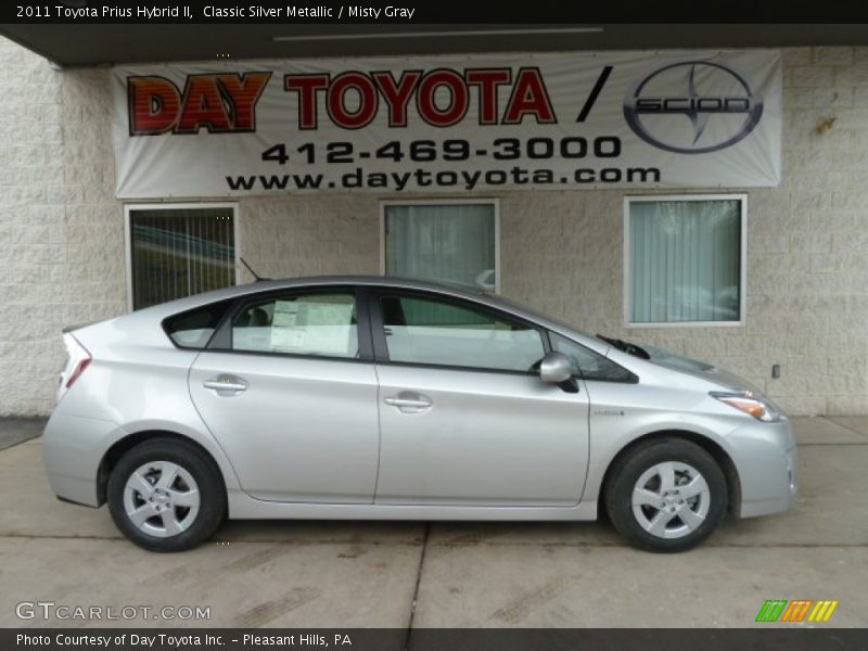 Classic Silver Metallic / Misty Gray 2011 Toyota Prius Hybrid II
