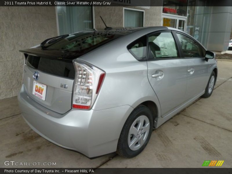 Classic Silver Metallic / Misty Gray 2011 Toyota Prius Hybrid II