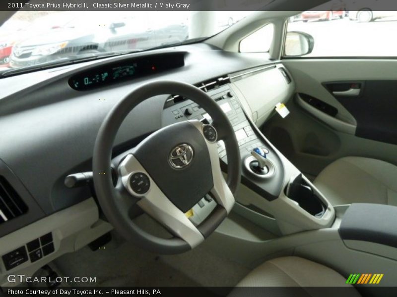 Classic Silver Metallic / Misty Gray 2011 Toyota Prius Hybrid II