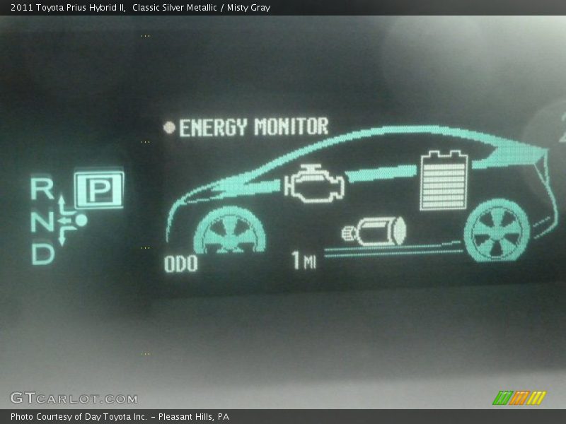 Classic Silver Metallic / Misty Gray 2011 Toyota Prius Hybrid II