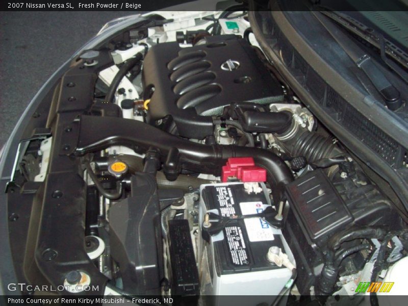 Fresh Powder / Beige 2007 Nissan Versa SL
