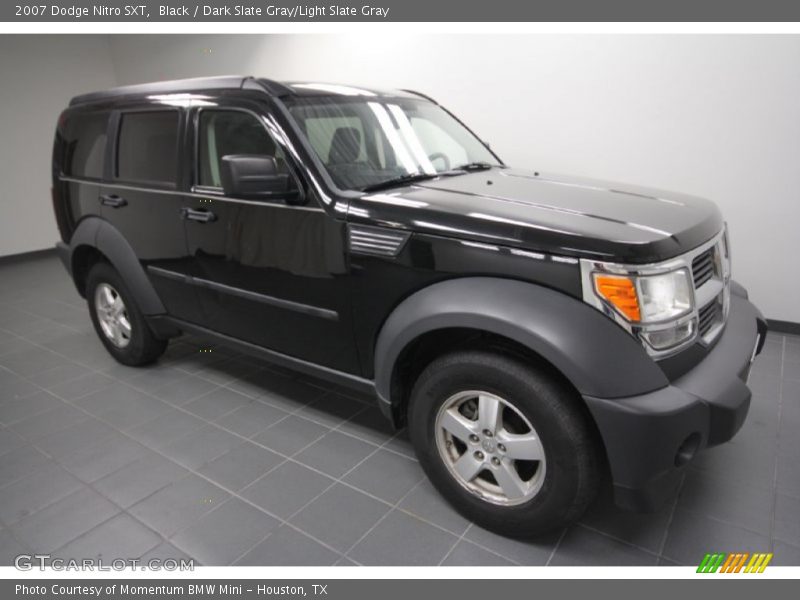 Black / Dark Slate Gray/Light Slate Gray 2007 Dodge Nitro SXT