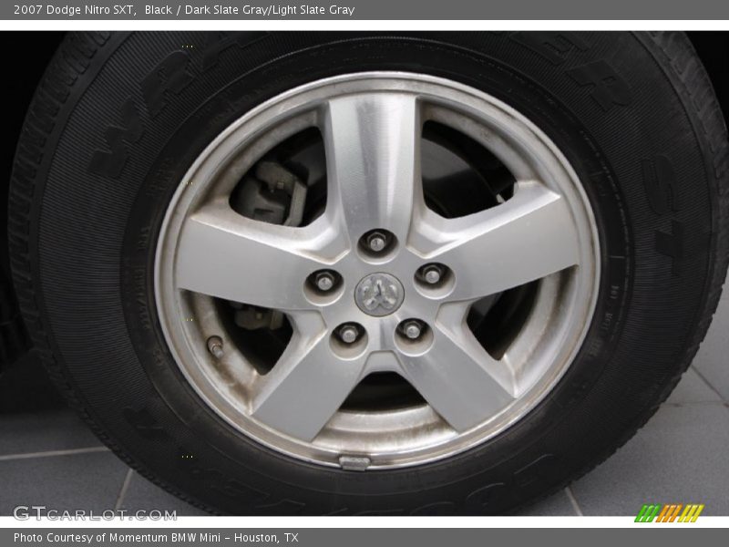 Black / Dark Slate Gray/Light Slate Gray 2007 Dodge Nitro SXT
