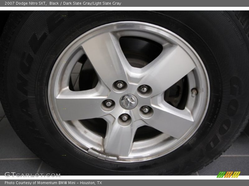 Black / Dark Slate Gray/Light Slate Gray 2007 Dodge Nitro SXT