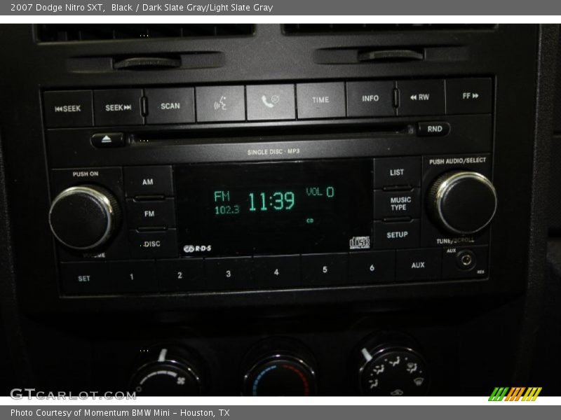 Black / Dark Slate Gray/Light Slate Gray 2007 Dodge Nitro SXT