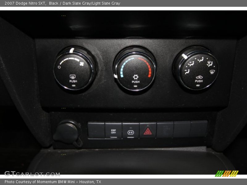 Black / Dark Slate Gray/Light Slate Gray 2007 Dodge Nitro SXT