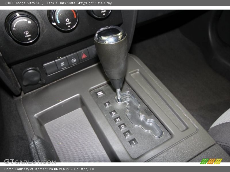Black / Dark Slate Gray/Light Slate Gray 2007 Dodge Nitro SXT