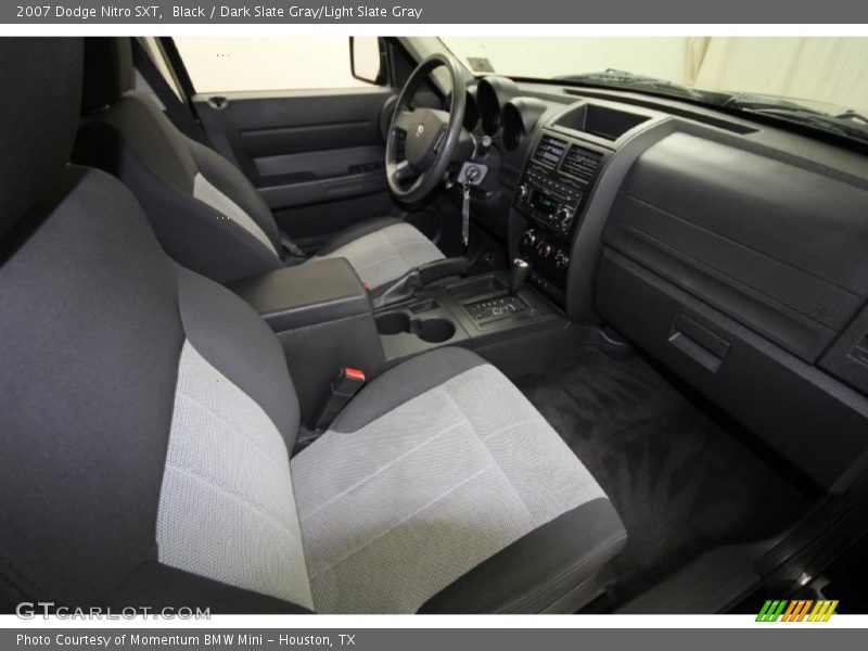Black / Dark Slate Gray/Light Slate Gray 2007 Dodge Nitro SXT
