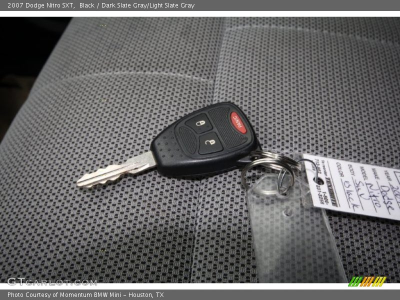 Black / Dark Slate Gray/Light Slate Gray 2007 Dodge Nitro SXT
