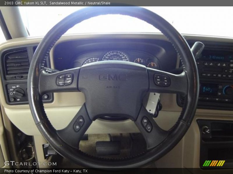 Sandalwood Metallic / Neutral/Shale 2003 GMC Yukon XL SLT