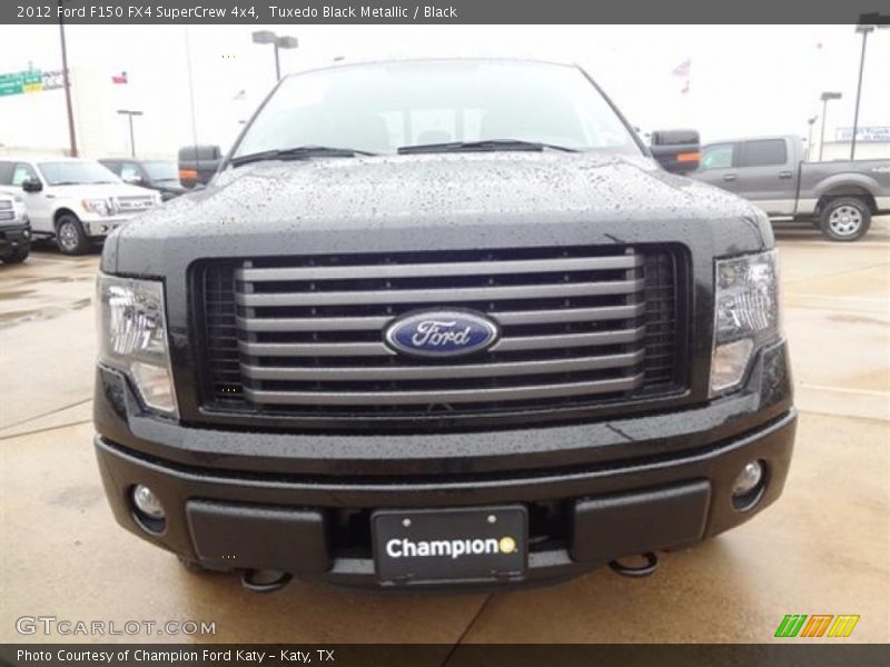 Tuxedo Black Metallic / Black 2012 Ford F150 FX4 SuperCrew 4x4