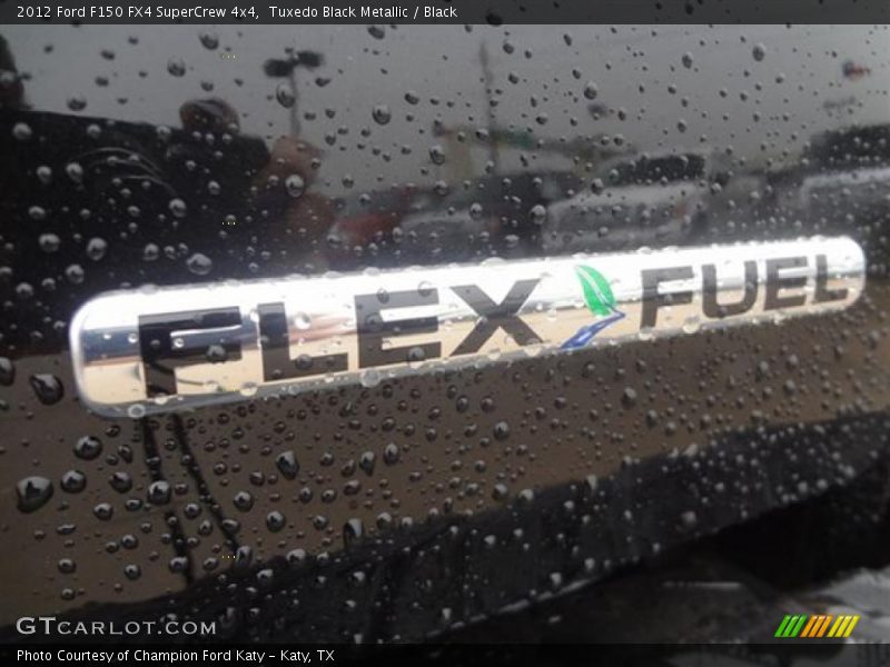 Tuxedo Black Metallic / Black 2012 Ford F150 FX4 SuperCrew 4x4
