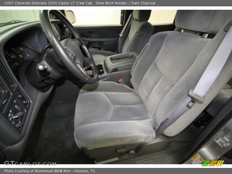 Silver Birch Metallic / Dark Charcoal 2007 Chevrolet Silverado 1500 Classic LT Crew Cab
