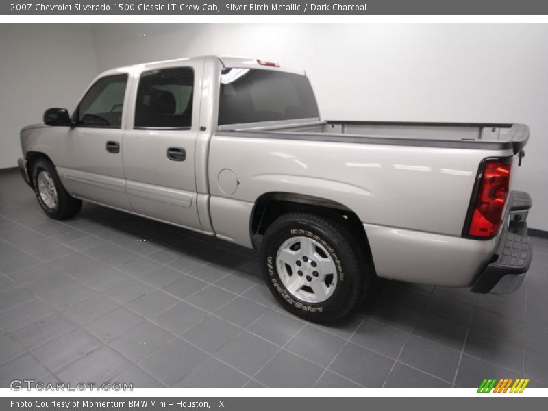 Silver Birch Metallic / Dark Charcoal 2007 Chevrolet Silverado 1500 Classic LT Crew Cab