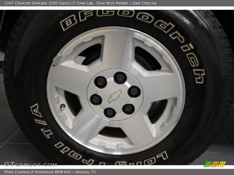 Silver Birch Metallic / Dark Charcoal 2007 Chevrolet Silverado 1500 Classic LT Crew Cab