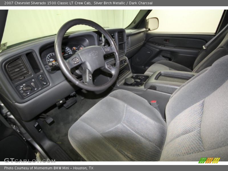 Silver Birch Metallic / Dark Charcoal 2007 Chevrolet Silverado 1500 Classic LT Crew Cab