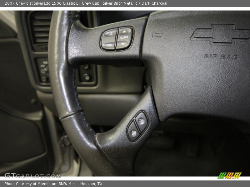 Silver Birch Metallic / Dark Charcoal 2007 Chevrolet Silverado 1500 Classic LT Crew Cab