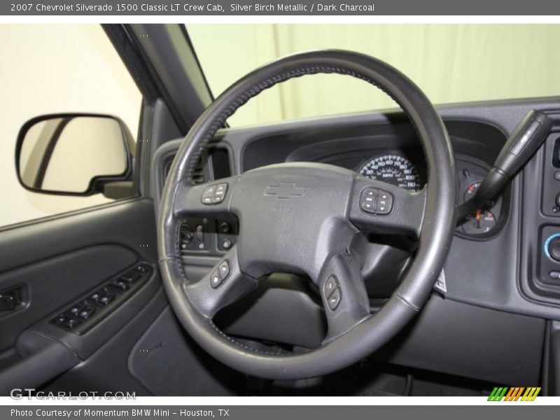 Silver Birch Metallic / Dark Charcoal 2007 Chevrolet Silverado 1500 Classic LT Crew Cab