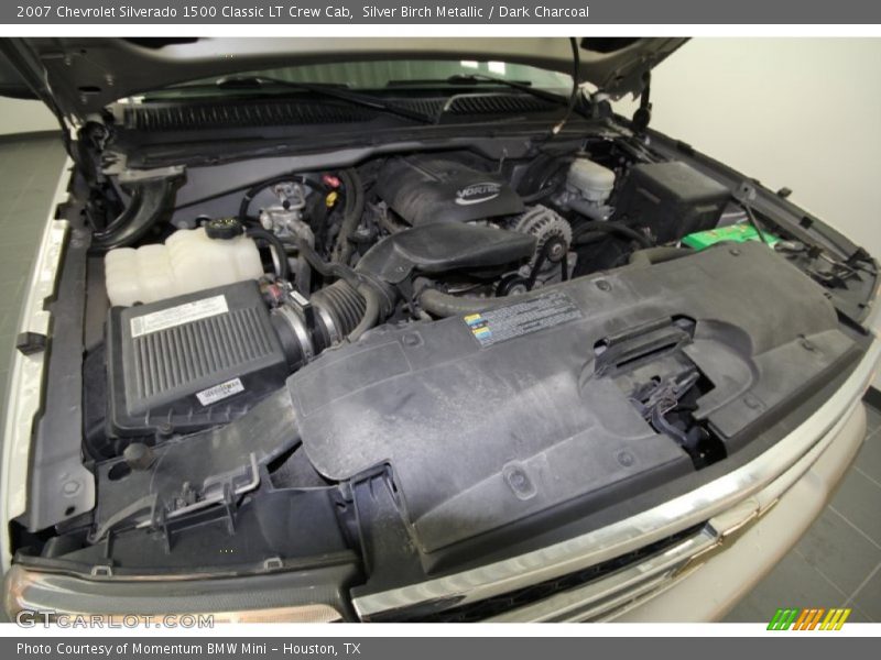Silver Birch Metallic / Dark Charcoal 2007 Chevrolet Silverado 1500 Classic LT Crew Cab