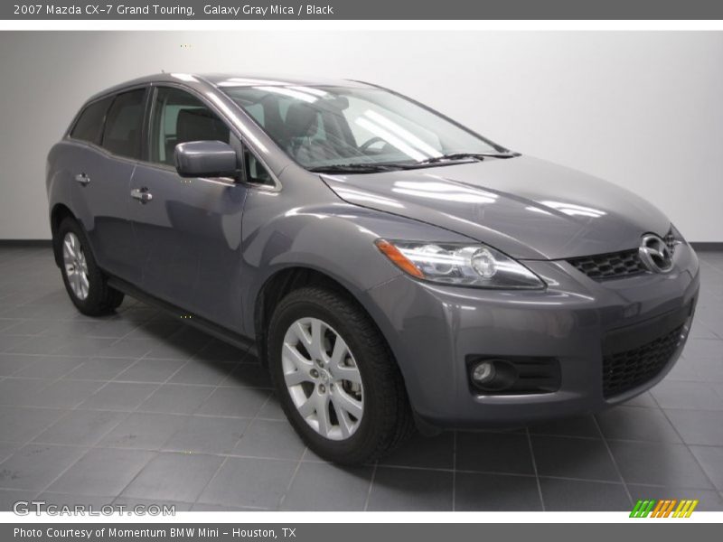 Galaxy Gray Mica / Black 2007 Mazda CX-7 Grand Touring