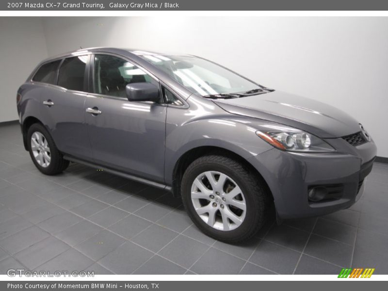 Galaxy Gray Mica / Black 2007 Mazda CX-7 Grand Touring
