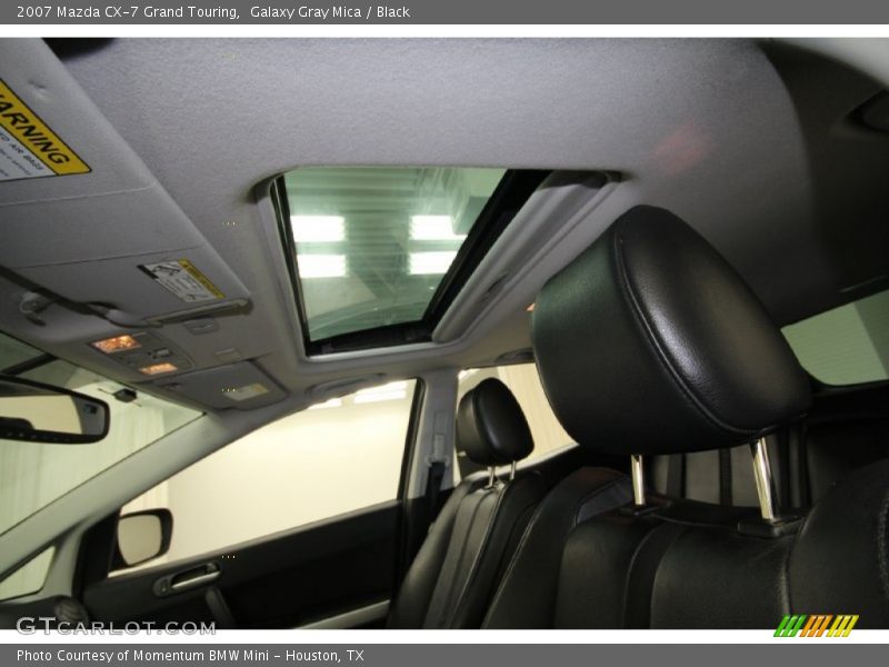 Galaxy Gray Mica / Black 2007 Mazda CX-7 Grand Touring