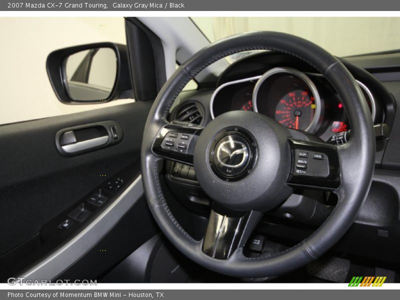 Galaxy Gray Mica / Black 2007 Mazda CX-7 Grand Touring
