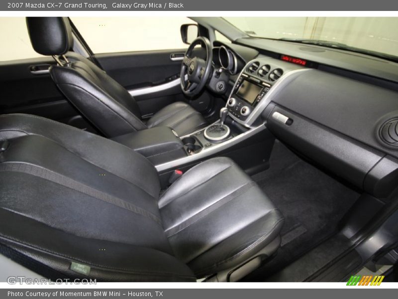 Galaxy Gray Mica / Black 2007 Mazda CX-7 Grand Touring