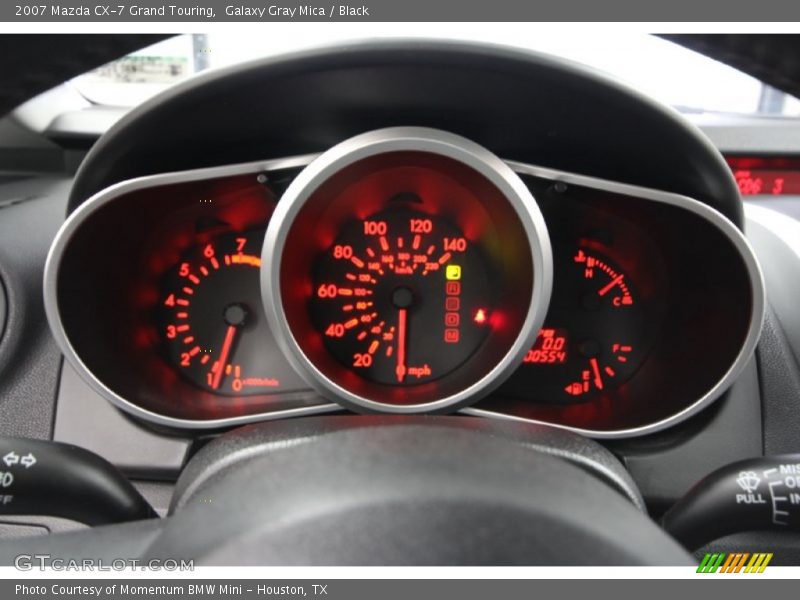 Galaxy Gray Mica / Black 2007 Mazda CX-7 Grand Touring