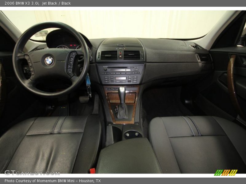 Jet Black / Black 2006 BMW X3 3.0i