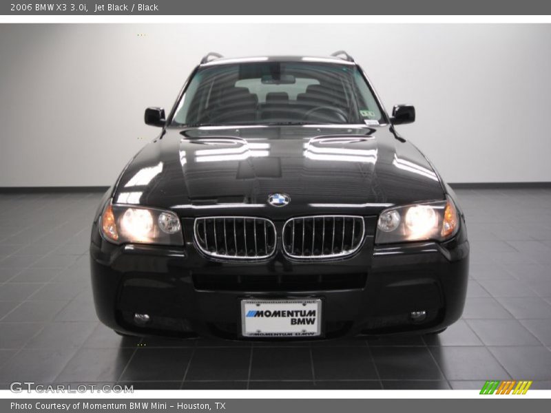 Jet Black / Black 2006 BMW X3 3.0i