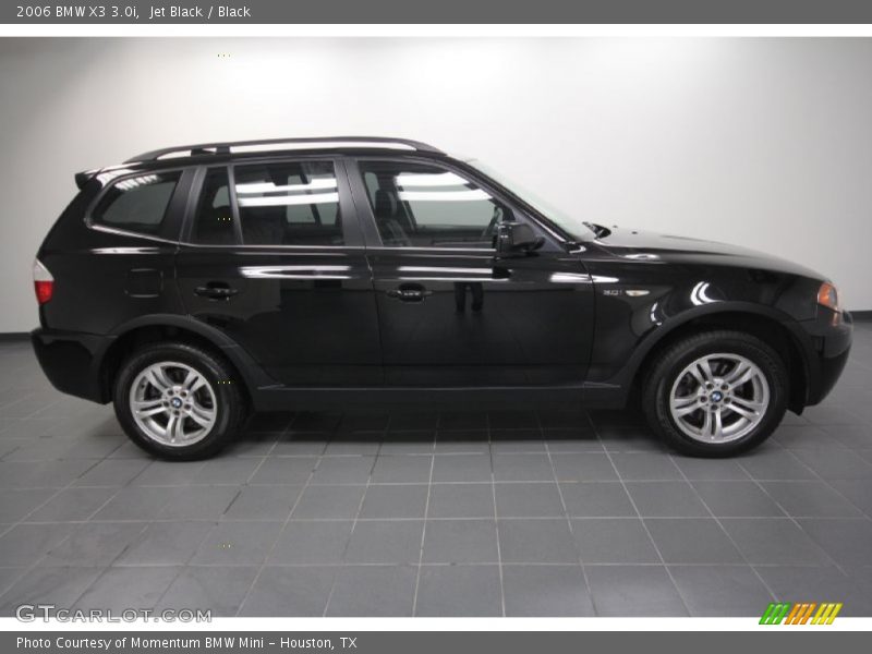 Jet Black / Black 2006 BMW X3 3.0i