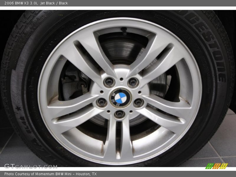 Jet Black / Black 2006 BMW X3 3.0i