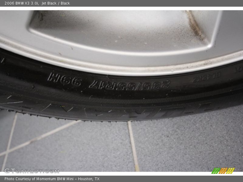 Jet Black / Black 2006 BMW X3 3.0i