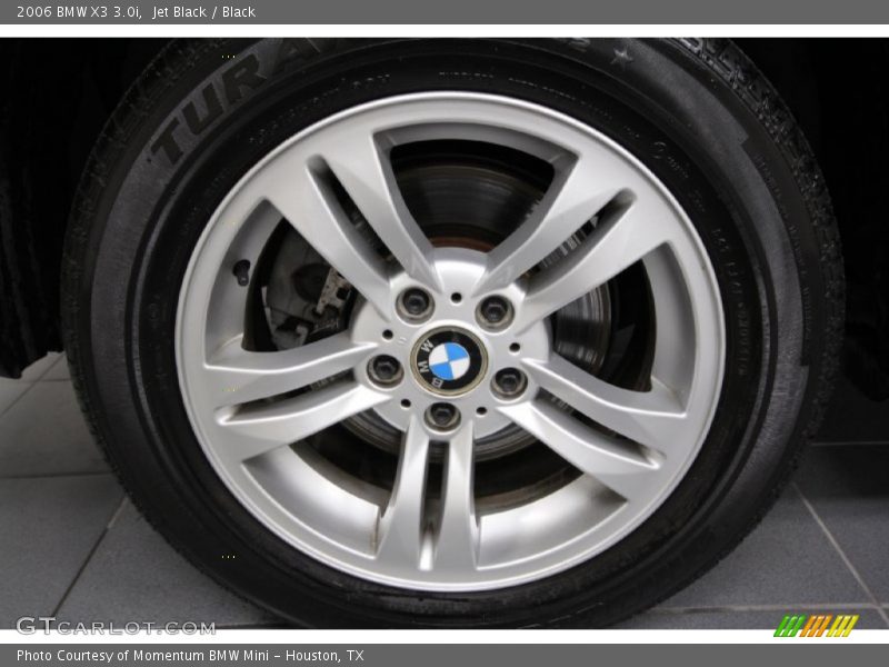 Jet Black / Black 2006 BMW X3 3.0i