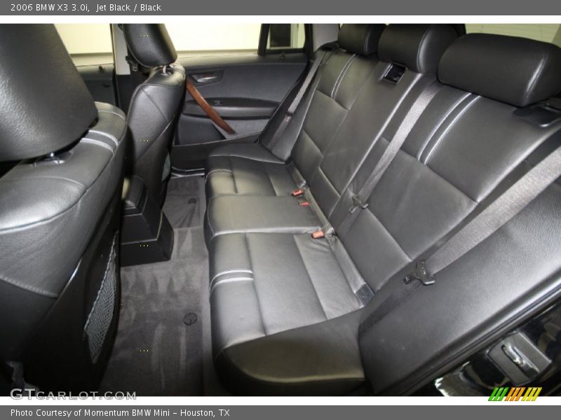 Jet Black / Black 2006 BMW X3 3.0i