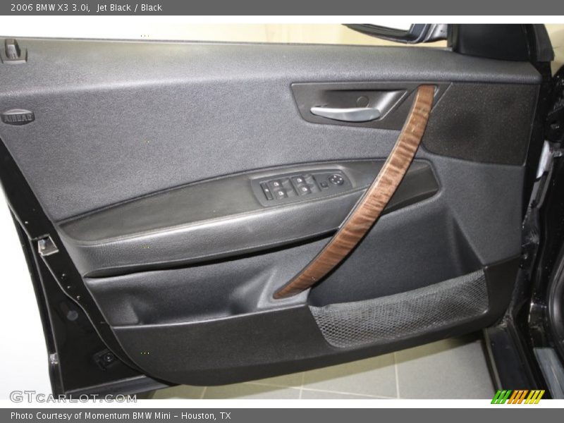Jet Black / Black 2006 BMW X3 3.0i