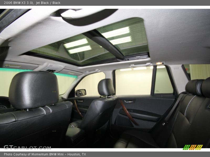 Jet Black / Black 2006 BMW X3 3.0i
