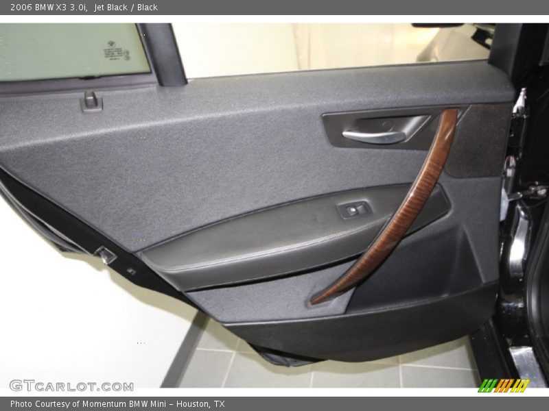 Jet Black / Black 2006 BMW X3 3.0i