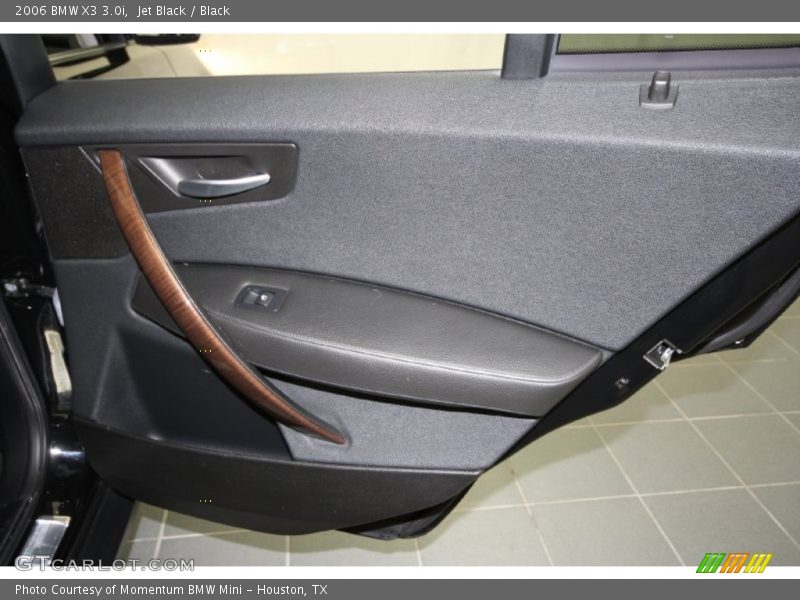Jet Black / Black 2006 BMW X3 3.0i