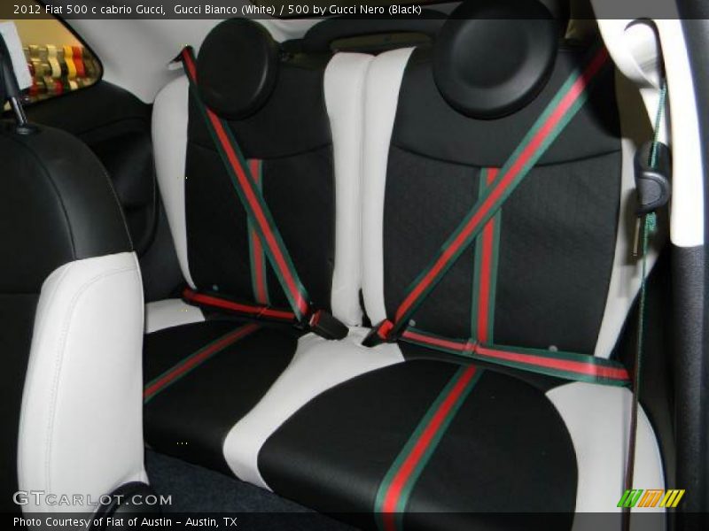  2012 500 c cabrio Gucci 500 by Gucci Nero (Black) Interior