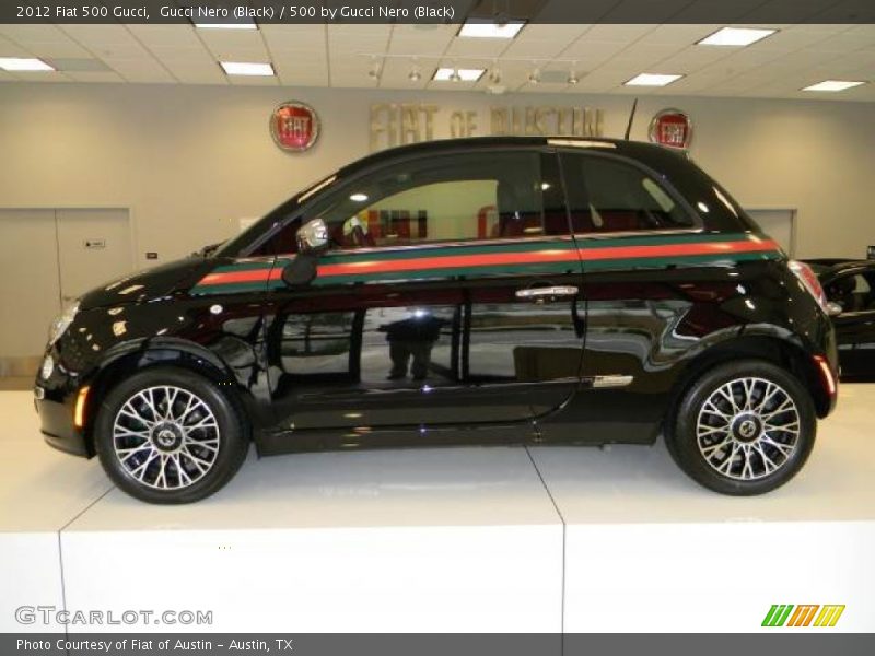 Gucci Nero (Black) / 500 by Gucci Nero (Black) 2012 Fiat 500 Gucci