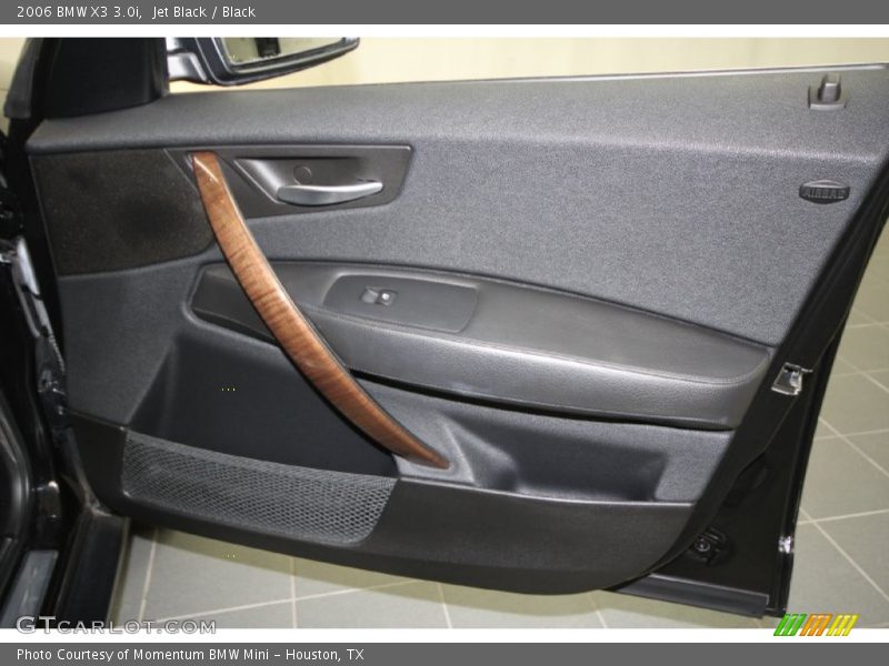 Jet Black / Black 2006 BMW X3 3.0i