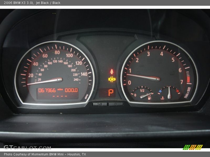 Jet Black / Black 2006 BMW X3 3.0i