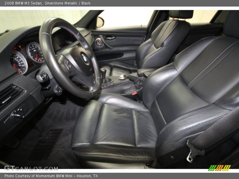 Silverstone Metallic / Black 2008 BMW M3 Sedan